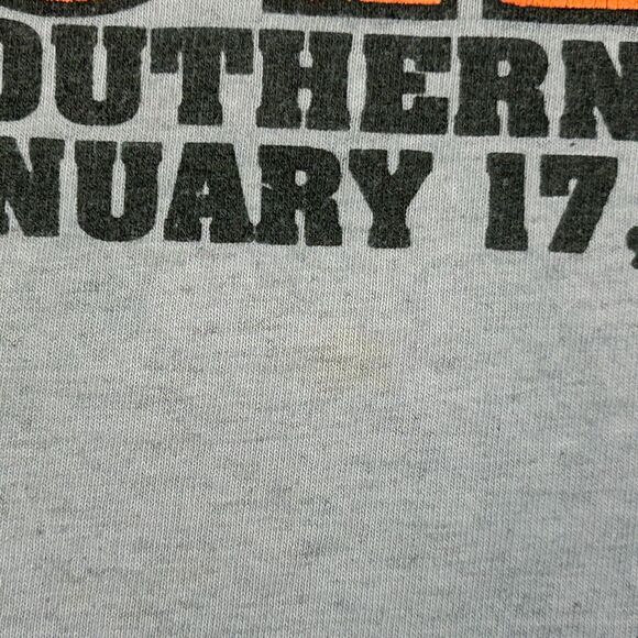 Vintage 90s 1994 California Great Earthquake T Shirt Survived Gray Mens L Large - Picture 4 of 9